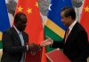 Acordo de segurança China-Ilhas Salomão gera alarme no Pacífico, dizem analistas