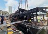 Incêndio nos barcos de pesca no Porto Interior foi provocado por falha eléctrica, diz DSAMA