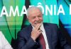 Lula da Silva diz que quer organizar conferência do clima na Amazónia em 2025