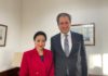 Rita Santos reúne-se com novo cônsul-geral de Portugal em Macau e Hong Kong