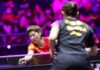Wang Chuqin volta a vencer Torneio de Campeões WTT. Wang Manyu vence em femininos