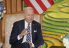 Biden define como “não hostil” reunião que teve com primeiro-ministro da China