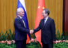 China e Rússia acordam intensificar a cooperação em matéria de investimento
