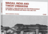 CURB lança obra de Sérgio Barreiros Proença sobre planeamento urbano de Macau, Índia e Timor
