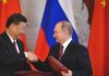 Putin em Pequim para “evitar perturbações” no apoio económico chinês