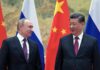 Presidentes da China e da Rússia voltam a reunir-se no Cazaquistão