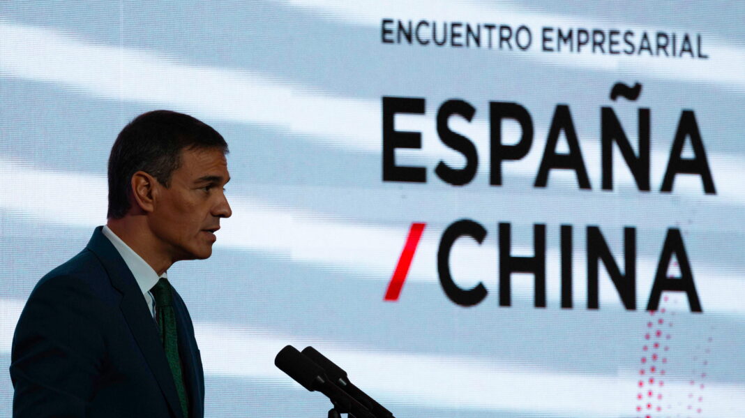 Spanish Prime Minister Pedro Sanchez visits China