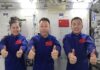 China adia regresso de astronautas devido às condições climatéricas