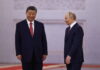 Xi Jinping saúda aprofundamento da confiança entre China e Rússia