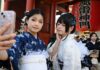 Turismo chinês no Japão desacelera em Novembro apesar de máximo histórico de entradas