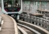 Cobertura da Estação Lótus do Metro Ligeiro substituída